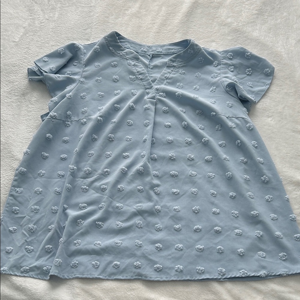 Sky Blue Women’s Blouse